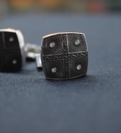 Charcoal Cufflinks