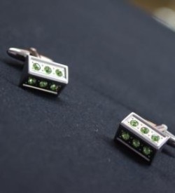 Light Green Cufflinks