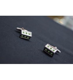 Light Green Cufflinks