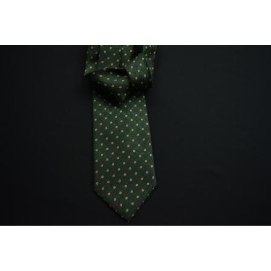 Green with Yellow/Red Tie