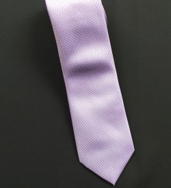 Light Purple Polkadot Tie