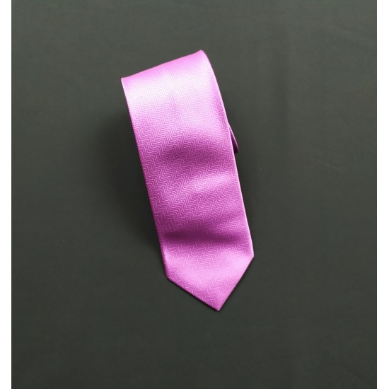 Purple Herringbone Tie