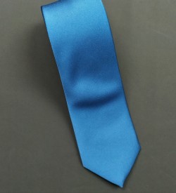 Satin Turquoise Tie