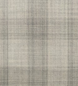 180's Wool & Cashmere - Light Grey Check