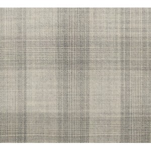 180's Wool & Cashmere - Light Grey Check