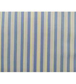 100% Cotton - Blue Stripe