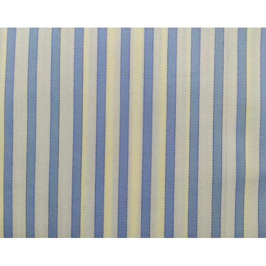 100% Cotton - Blue Stripe