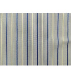 100% Cotton - Blue & White Stripe