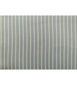 100% Cotton - Blue Stripe