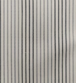 100% Cotton - Grey Stripe