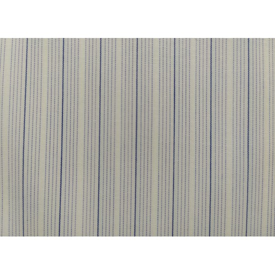 100% Cotton - Blue Stripe