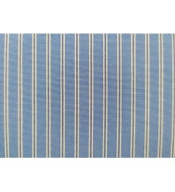 100% Cotton - Blue Stripe