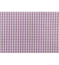 100% Cotton - Purple Gingham