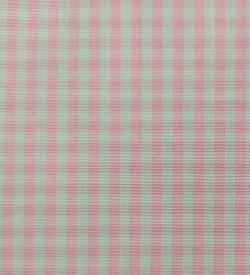 100% Cotton - Pink Gingham