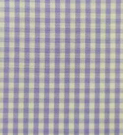 100% Cotton - Light Purple Gingham