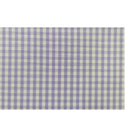 100% Cotton - Light Purple Gingham