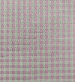 100% Cotton - Pink Check