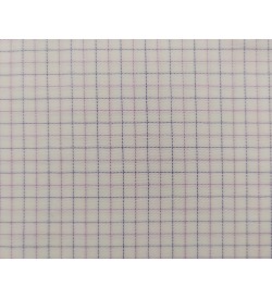 100% Cotton - Purple/Blue Check