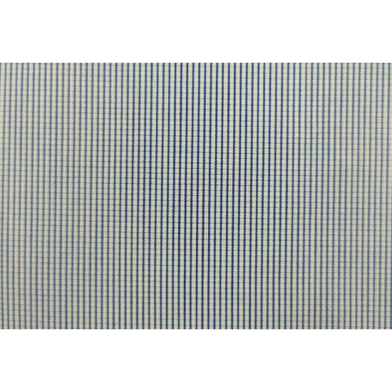 100% Cotton - Dark Blue Check