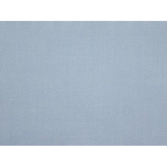 100% Cotton Twill - Light Blue