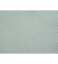 100% Cotton Herringbone - White