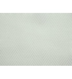 100% Cotton Heavy Herringbone - White