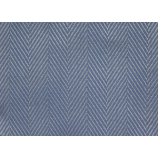 100% Cotton Herringbone - Light Blue