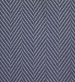 100% Cotton Heavy Herringbone - Blue