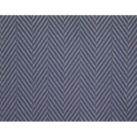 100% Cotton Heavy Herringbone - Blue