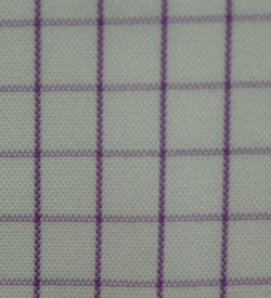 100% Cotton Check - Purple