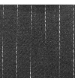 150's Wool & Cashmere - Dark Grey Pinstripe