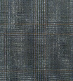 150's Wool & Cashmere - Dark Blue w/ Brown POW