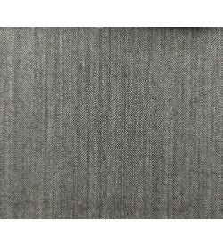 150's Wool & Cashmere - Grey Herringbone