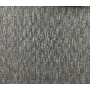 150's Wool & Cashmere - Grey Herringbone